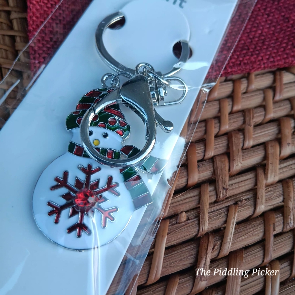 Snowman Keychain
